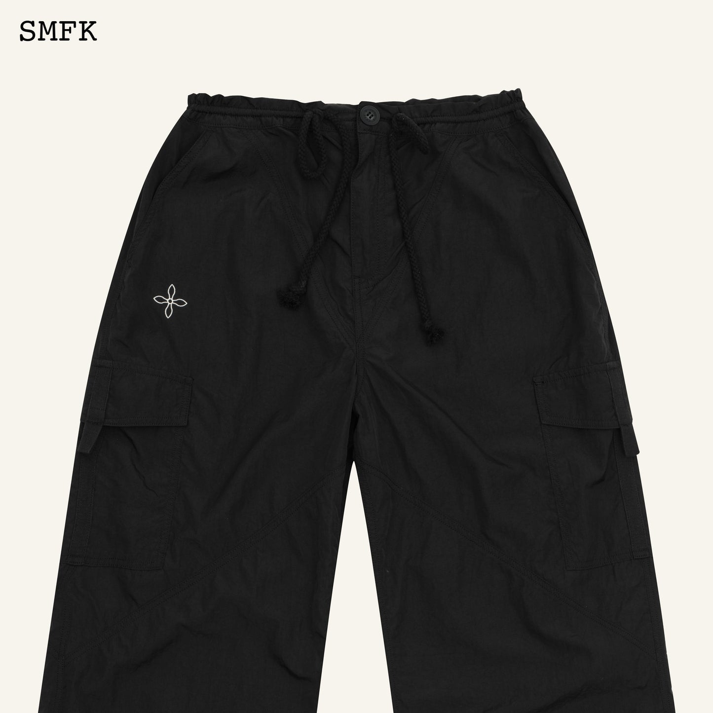 Compass Crucifix Classic Paratrooper Pants Wilderness Black