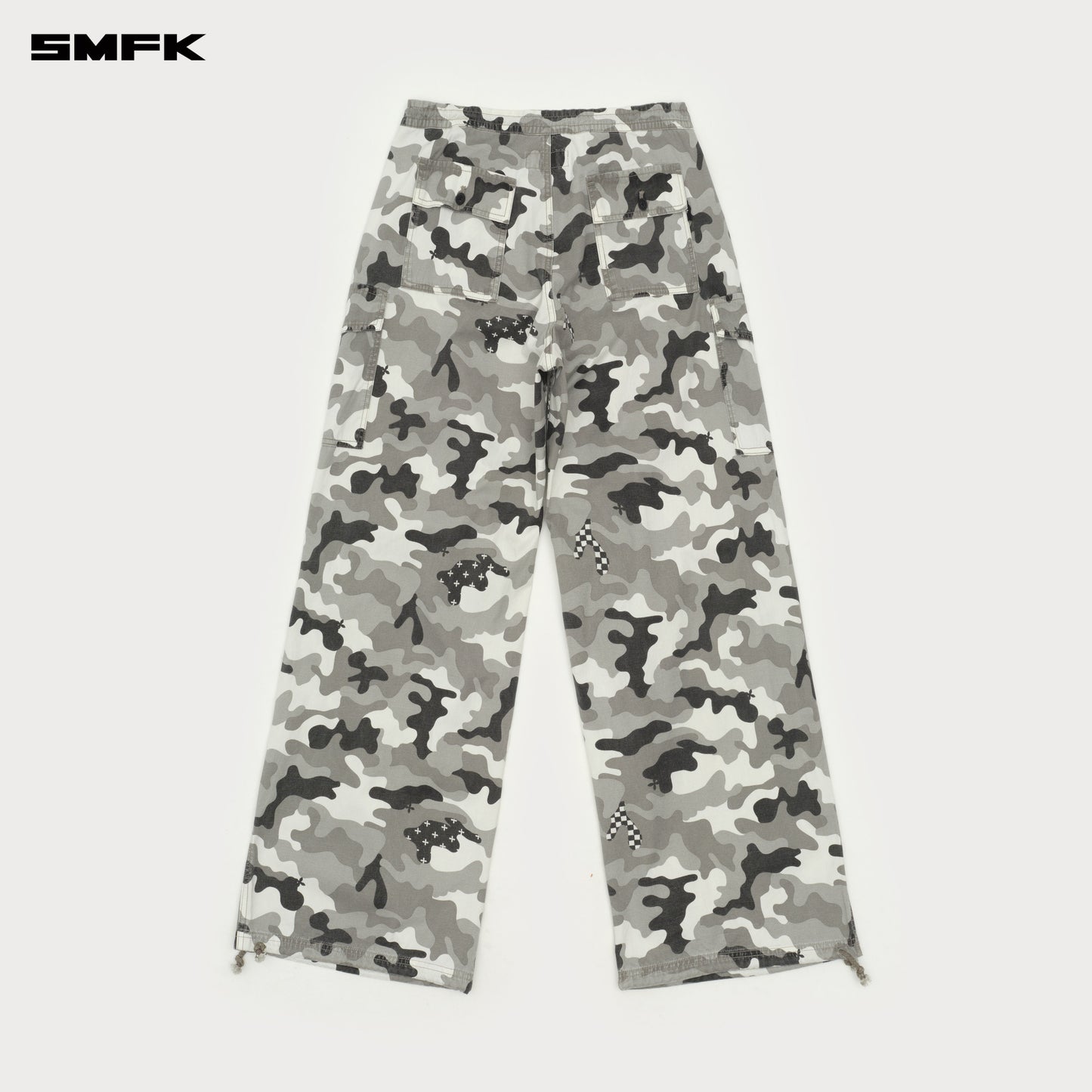 Compass Snow Camo Hunting Paratrooper Pants Snow Camouflage