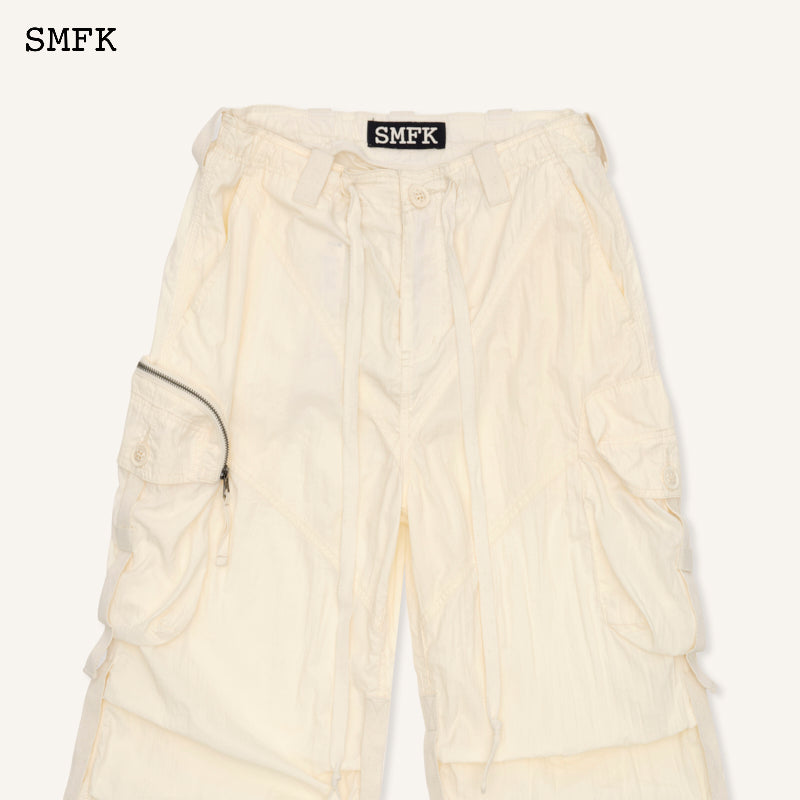 WILDWORLD VINTAGE CREAM PARATROOPER PANTS