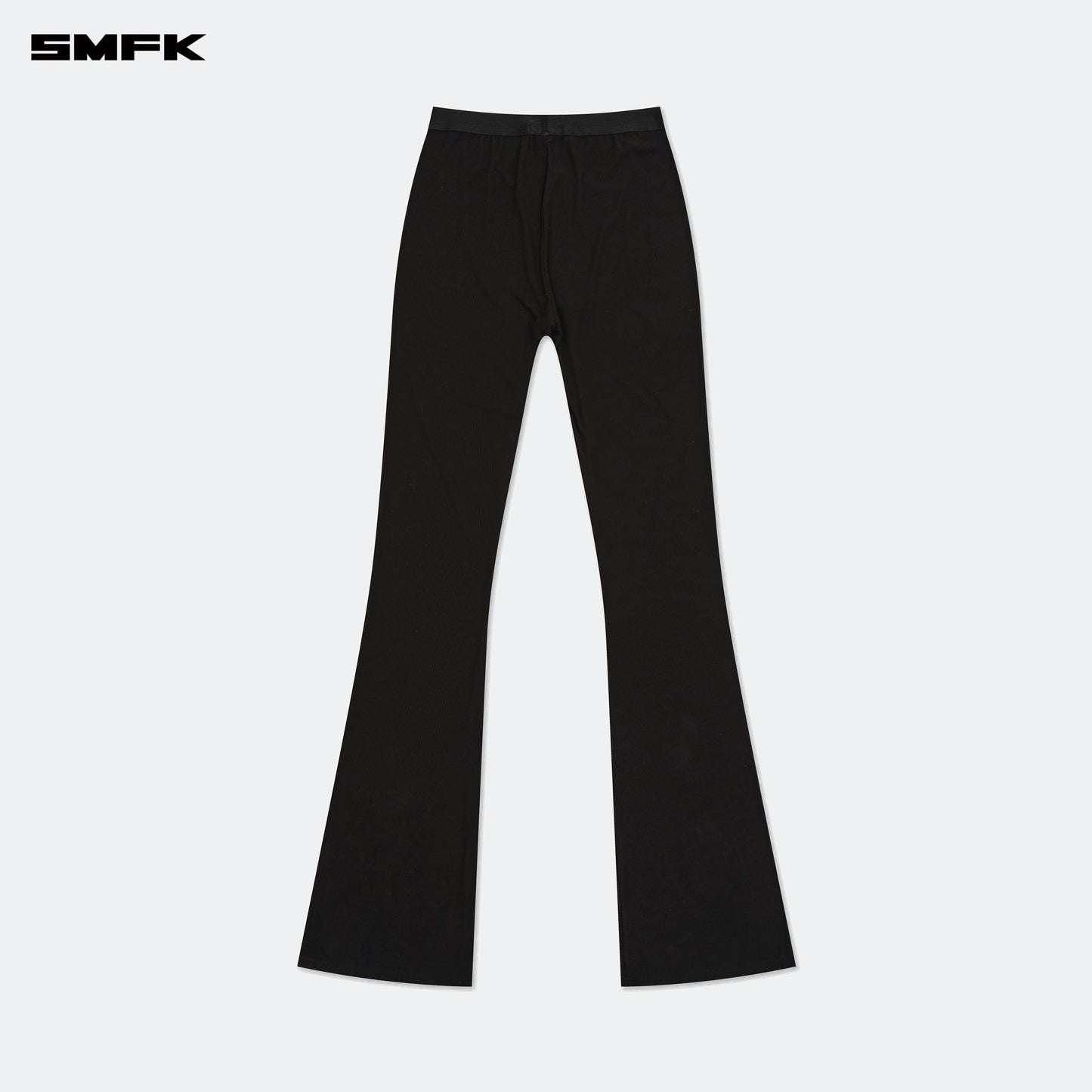 Compass Hug Embrace High Waisted Sweat Flare Pants Wilderness Black
