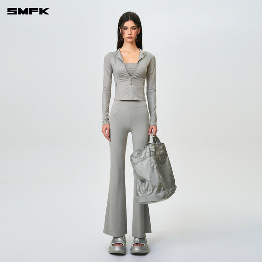 FUTURE Wave Idea Shaping Flared Pants Dusty Gray