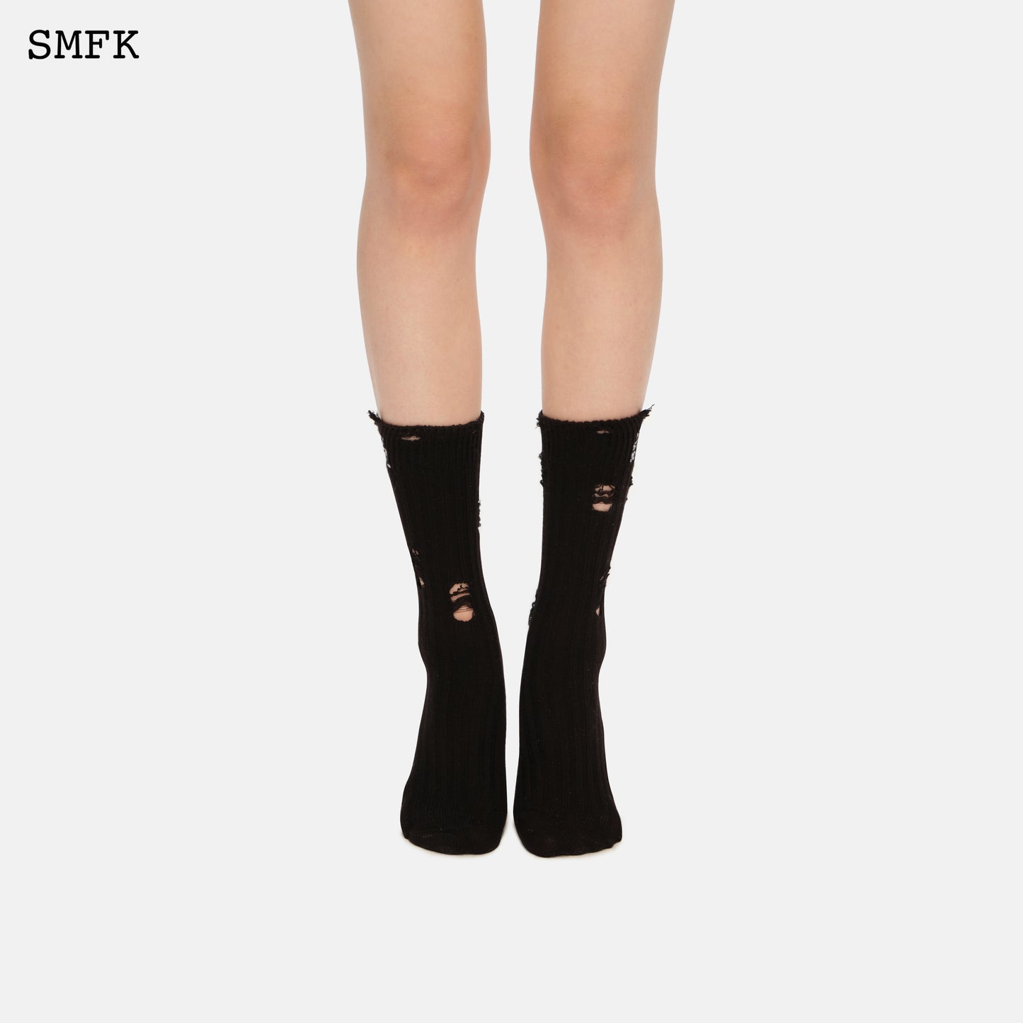 RETRO CAMPUS DESTRUCTION SPORTS SOCKS (TWO PAIRS)