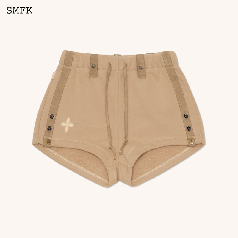 WILDWORLD ADVENTURE CAMPING SHORTS IN WHEAT