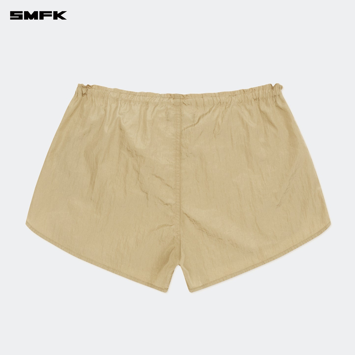 Ancient Myth Alloy Skin Low Rise Jogger Shorts Gold