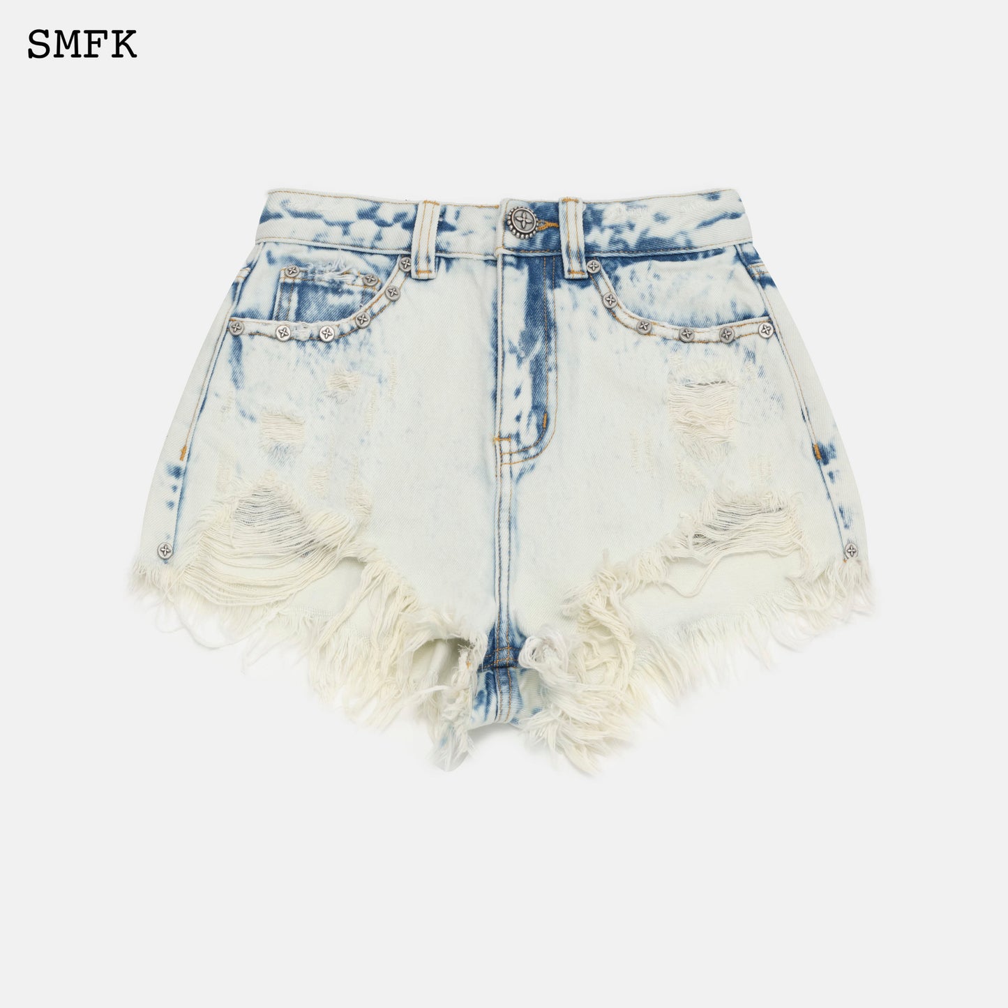 WILDERNESS ROCK WHITE SHORT JEANS