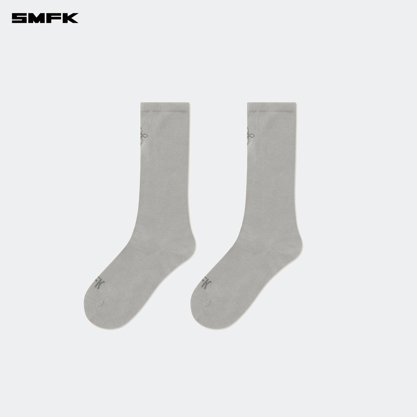 Compass Hug Embrace Athletic Socks (2 Pairs) Dusty Gray