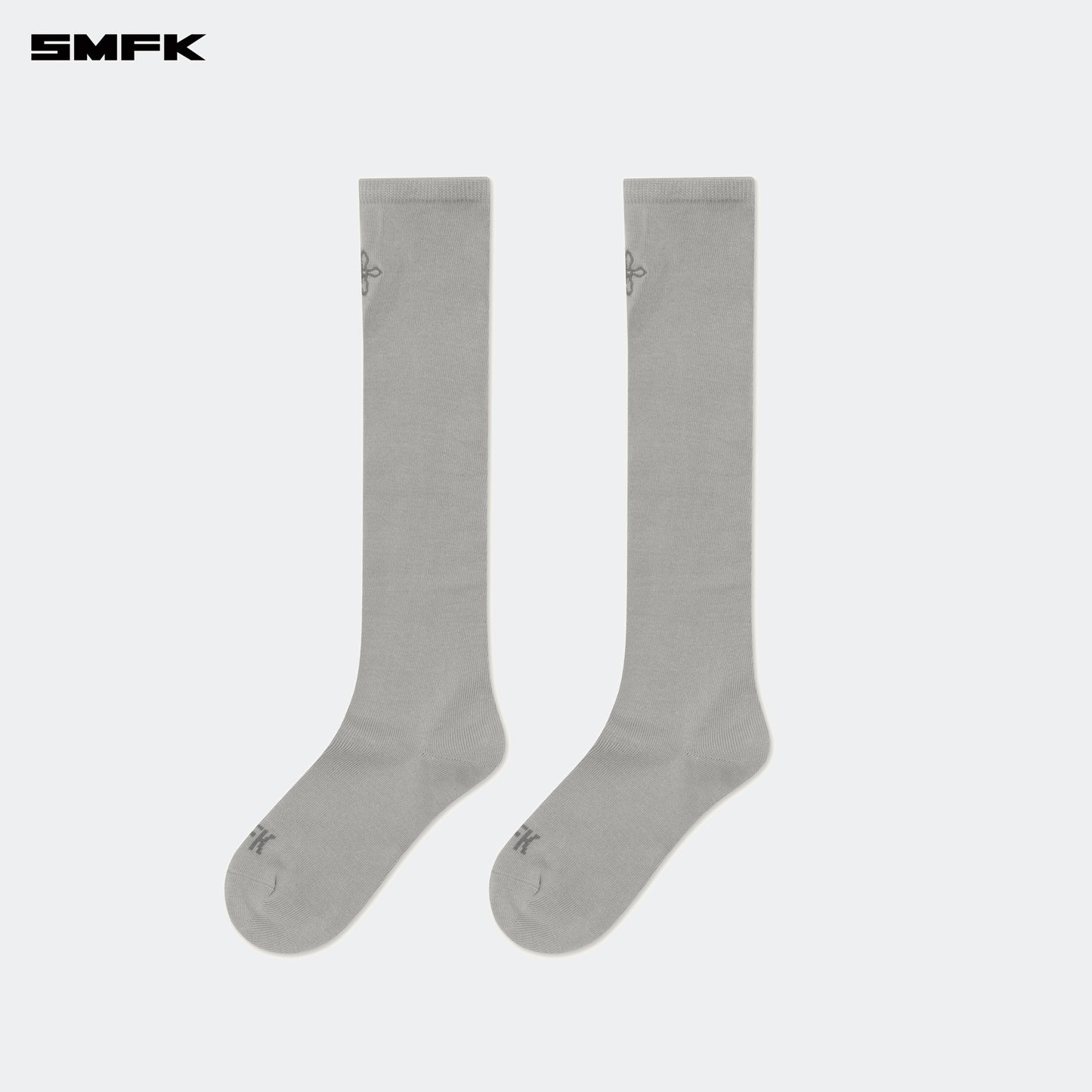 Compass Hug Embrace Athletic Mid-Calf Socks (2 Pairs) Dusty Gray