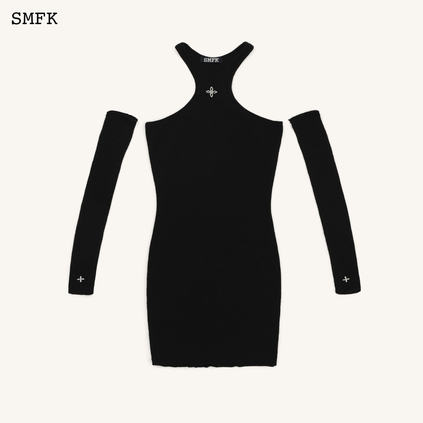 Ancient Myth Dragon Horn Knit Skirt Set Wilderness Black