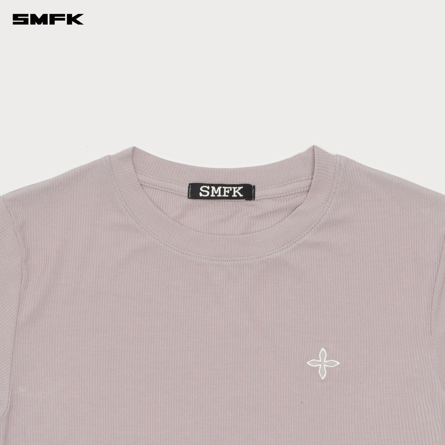 Compass Hug Embrace Skinny Sport Tee Dusty Gray