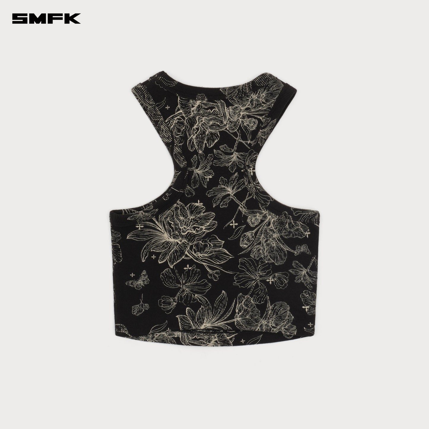 Compass Black Jade Garden Training Vest Black Magnolia Totem