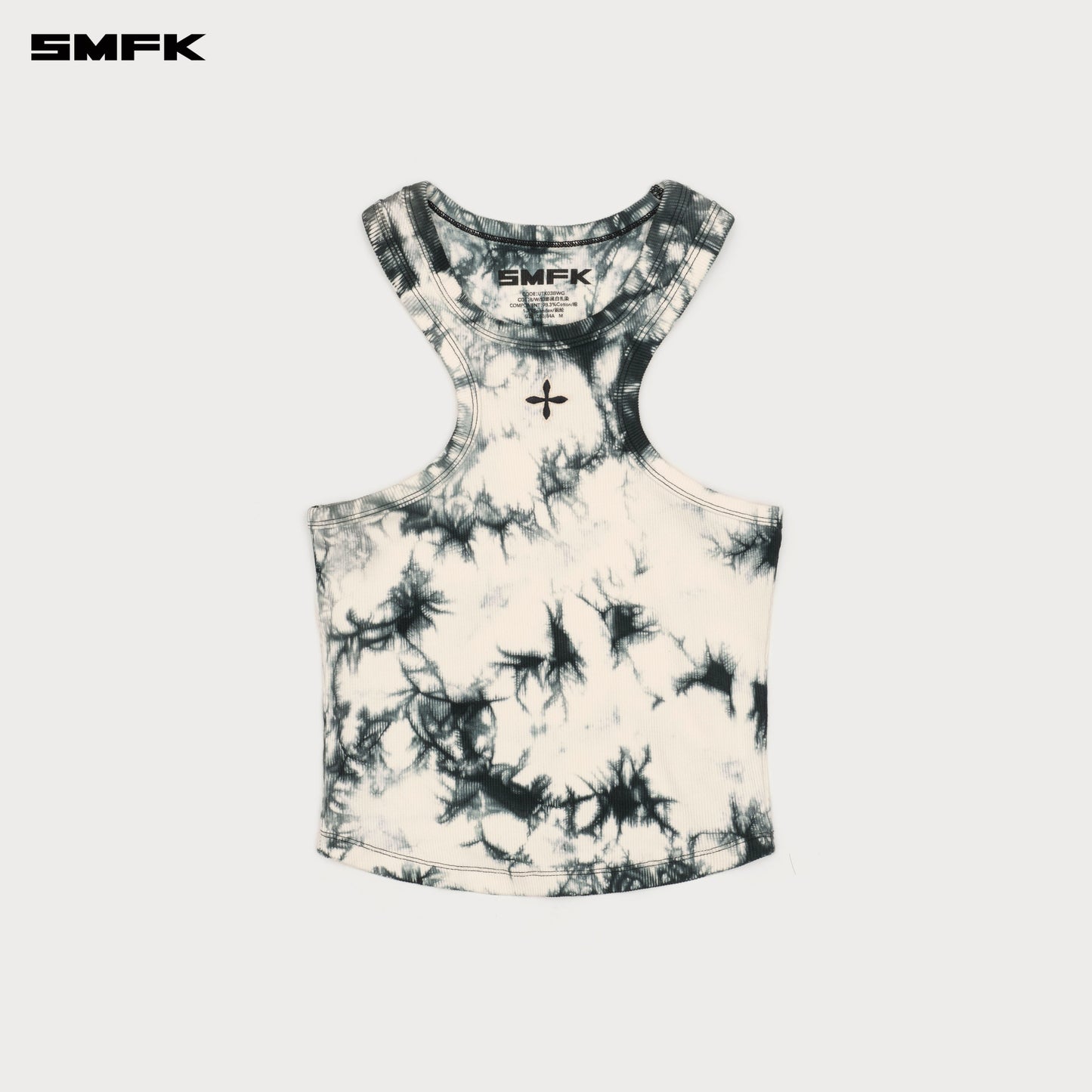 FUTURE Mirage Tie-Dye Training Tank Mirage Black & White Tie-Dye