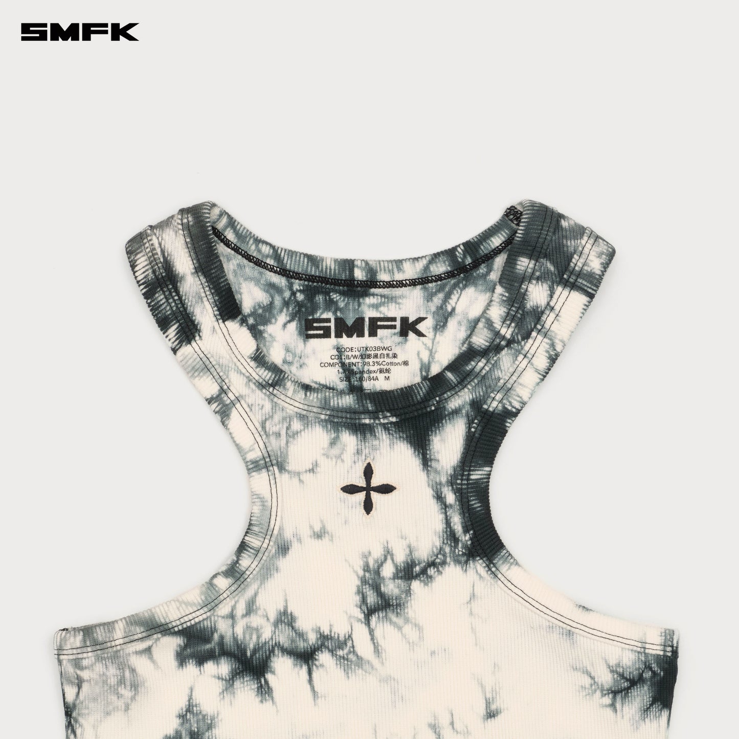 FUTURE Mirage Tie-Dye Training Tank Mirage Black & White Tie-Dye