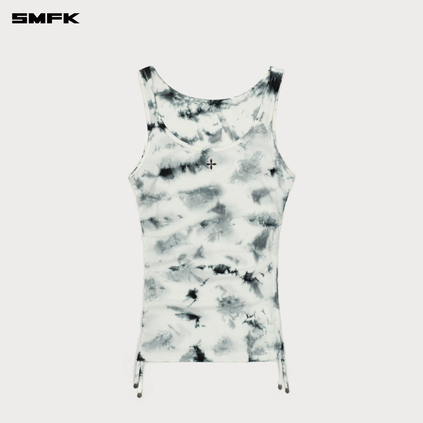 FUTURE Mirage Tie-Dye Blinds Sport Tank Top Mirage Black & White Tie-Dye