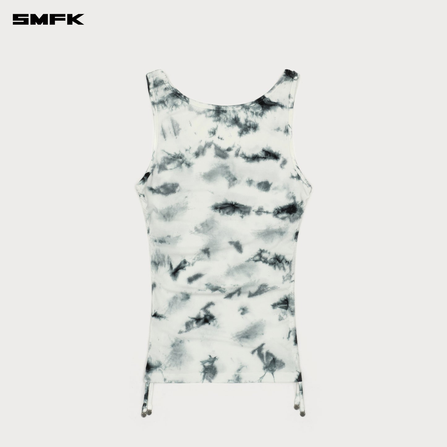 FUTURE Mirage Tie-Dye Blinds Sport Tank Top Mirage Black & White Tie-Dye
