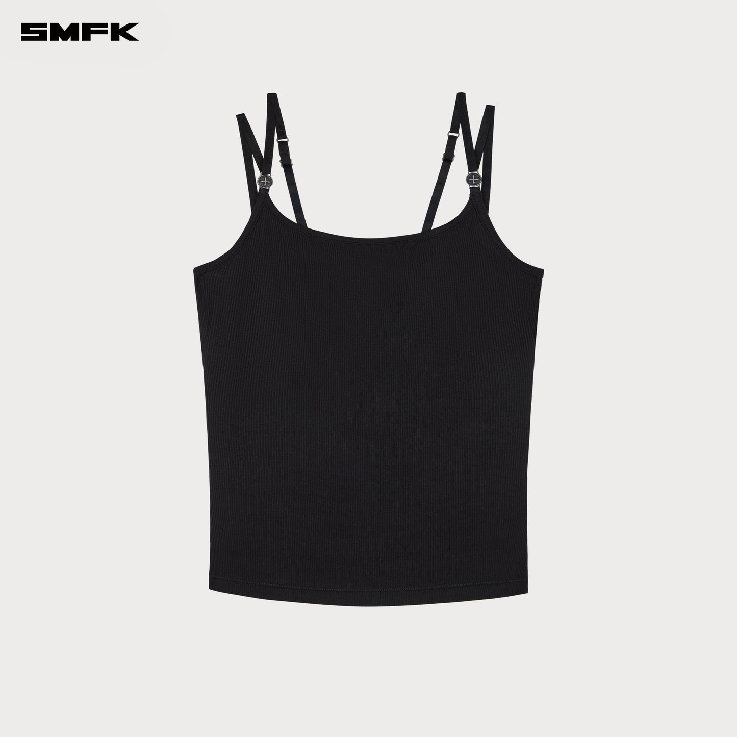 Compass Hug Slim Fit Athletic Camisole Wilderness Black