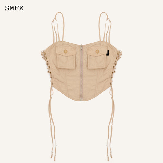 WILDWORLD STRAY PARATROOPER CORSET VEST